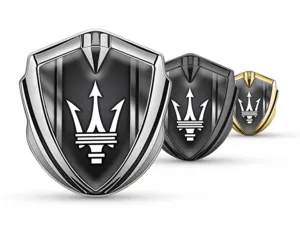 Maserati Emblema Silicone Badge Stile Minimal Uni-Size